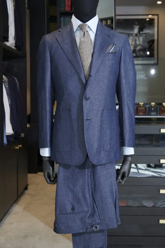 The Denim suit is the ultimate statement outfit for this spring The Bespoke Corner Tailors
